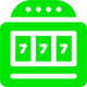 Wide selection of slots